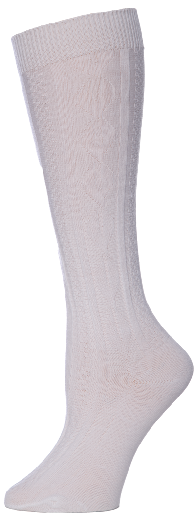 Cable Knit Knee-High Socks - 3 Pack