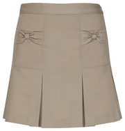 Bow Pocket Pleated Skort