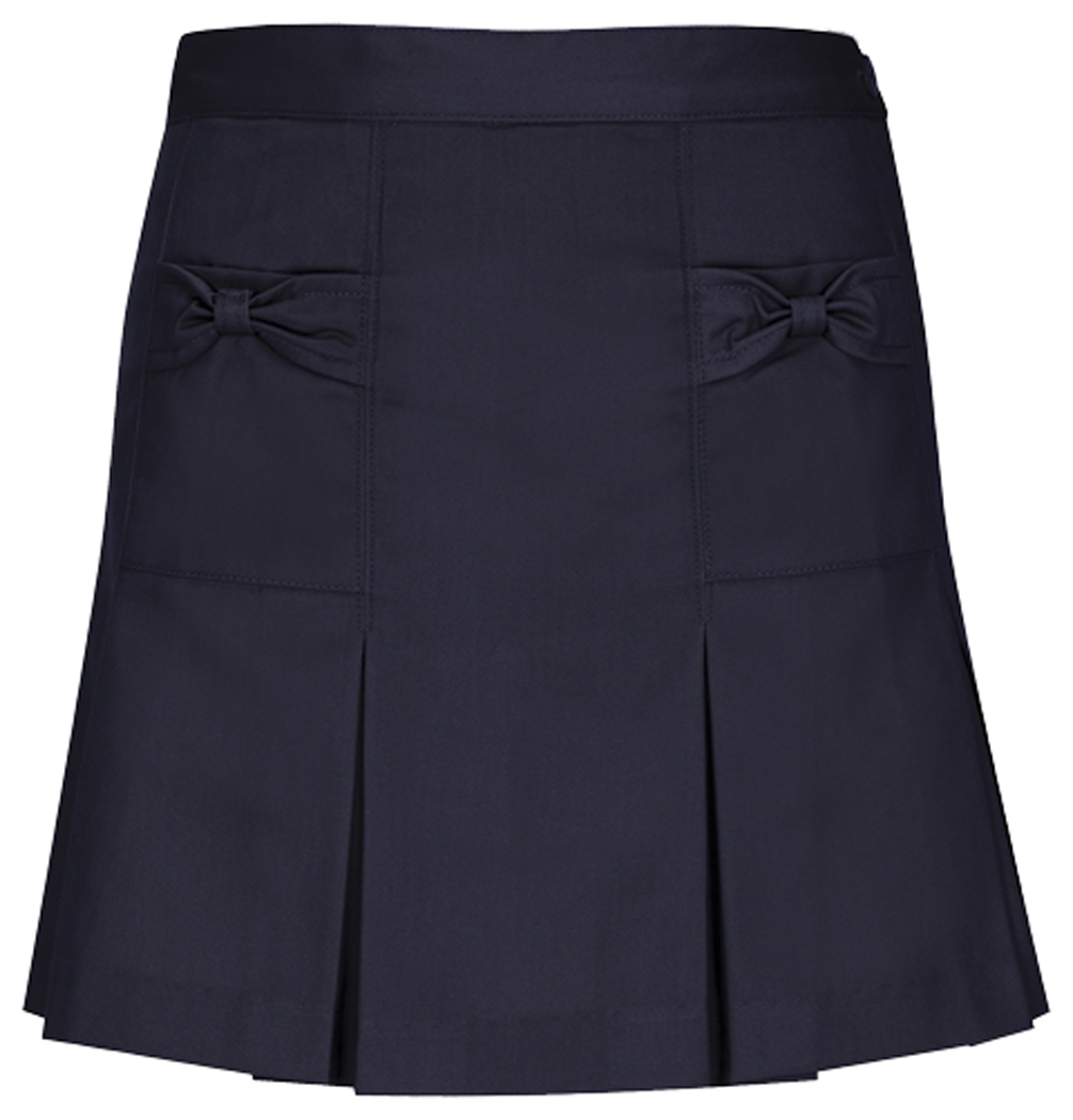 Bow Pocket Pleated Skort