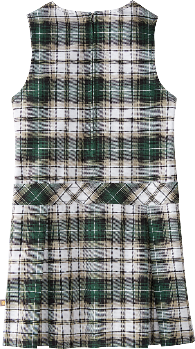 V-Neck Box Pleat Jumper