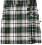 Double Tab Pleated Skort