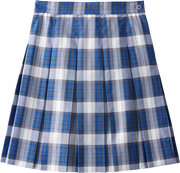 Hipstitched Box Pleat Skirt