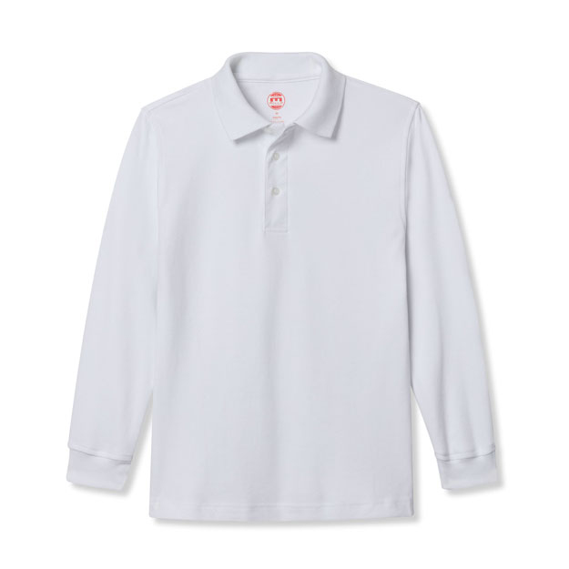 Long Sleeve Interlock Polo