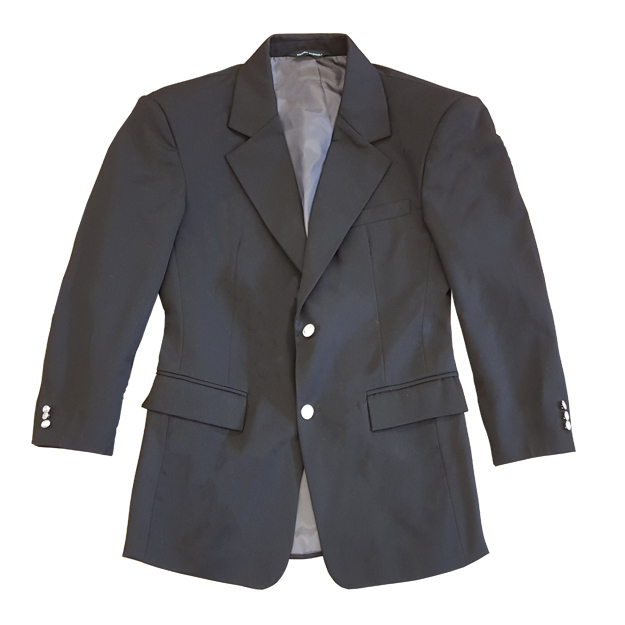 Mens Wool Blend Classic Short Blazer