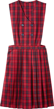 V-Neck Knife Pleat Jumper