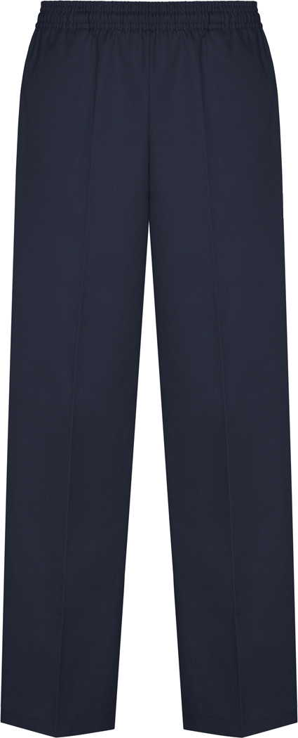 Pull-On Flat Front Pants
