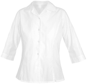3/4 Sleeve Poplin Blouse