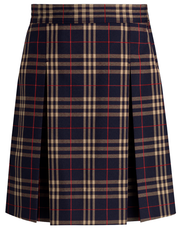 Stitched Down Kick Pleat Skirt