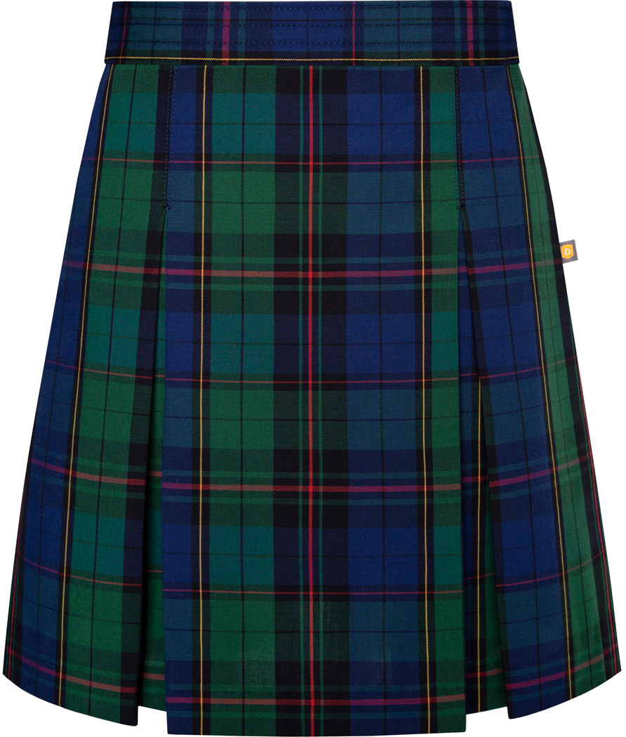 Stitched Down Kick Pleat Skirt