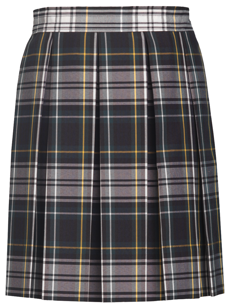 Hipstitch Box Pleat Skirt