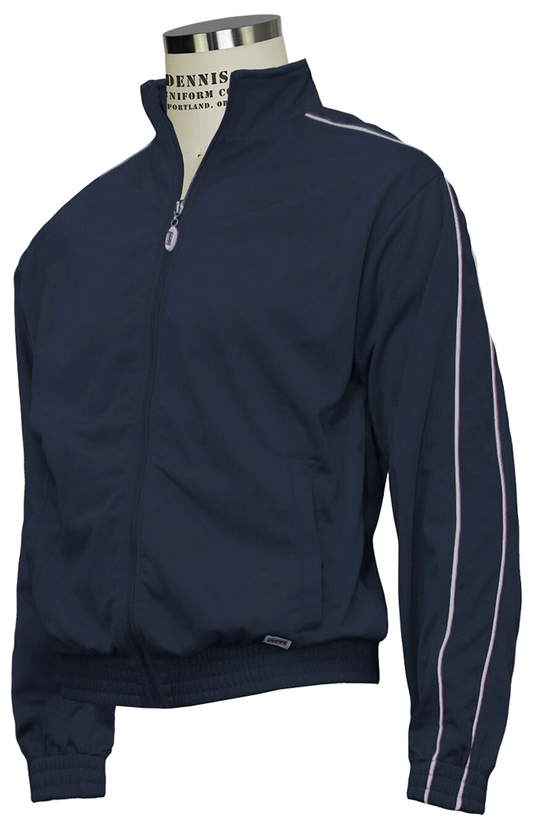 Track Jacket with Contrast Piping