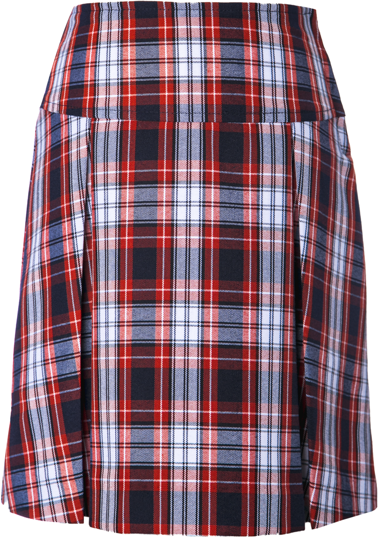 Drop Yoke Pleat Skort