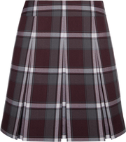 Stitched Down Pleat Skirt