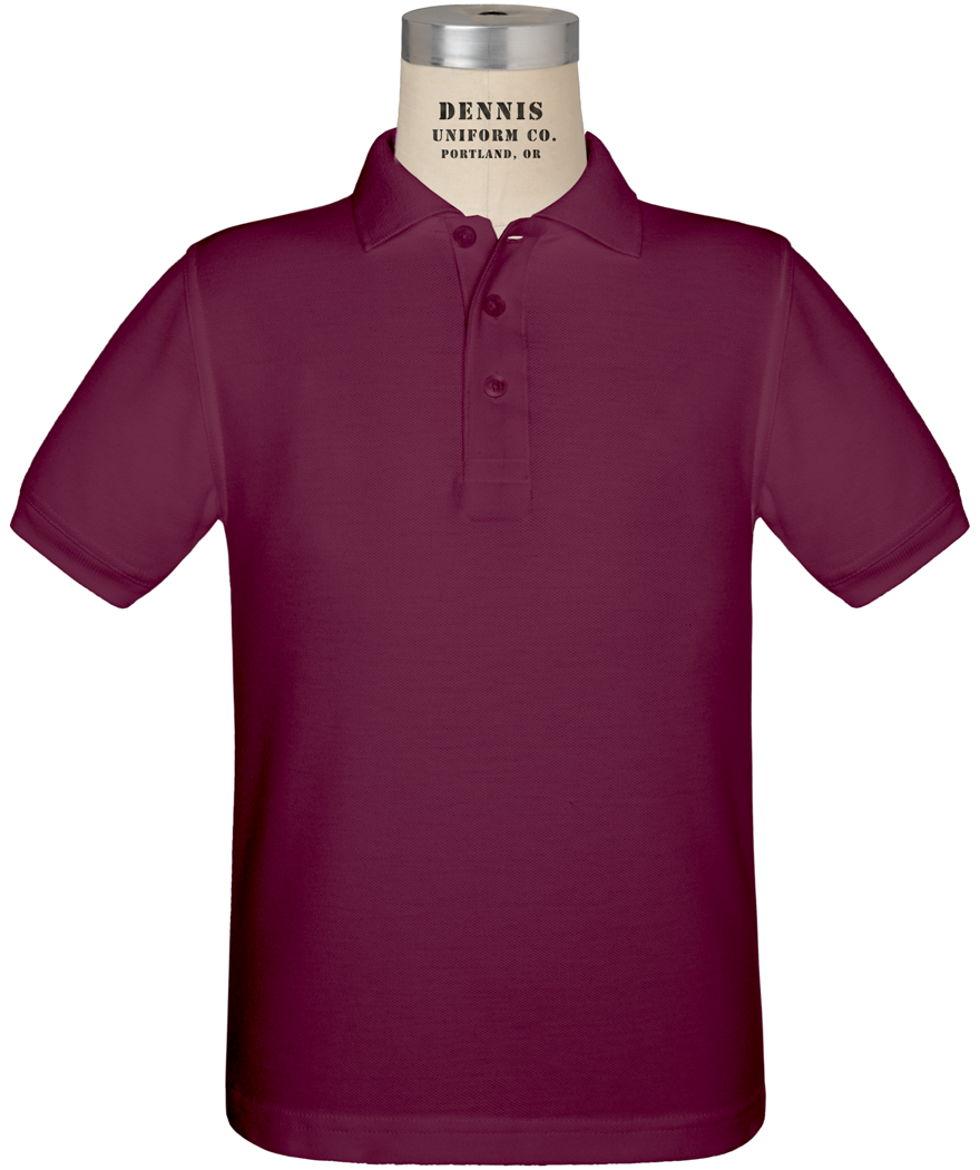 Short Sleeve Pique Polo