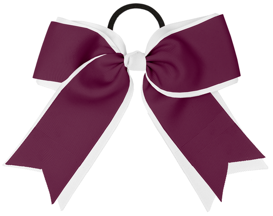 Two Color Hair Bow